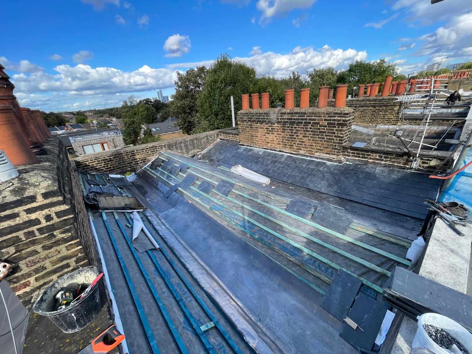 Roof repair 2